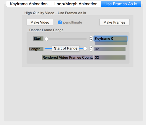 As-Is Video Animation Pane Controls