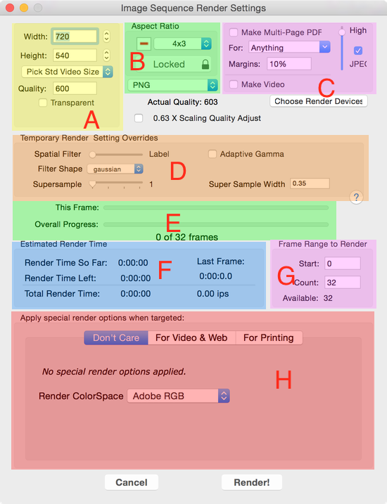 Image File Rendering Panel