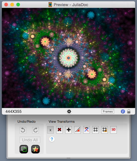 Preview window