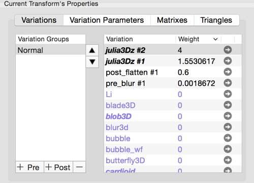 Variation Instancing