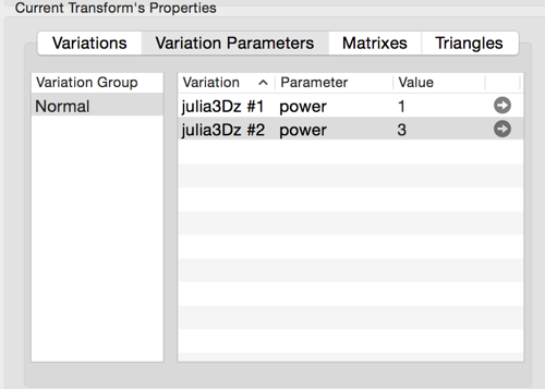 Variation Parameter Instancing