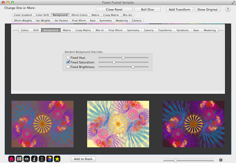 Background Variants