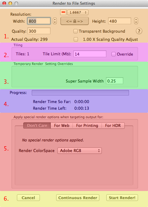 Render To File Window