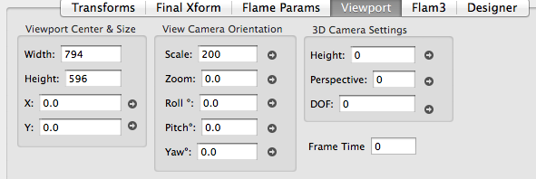Viewport panel